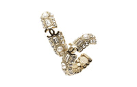 CHANEL Earrings Women's Gold