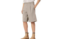 HERMES Casual Shorts Men Stone Gray