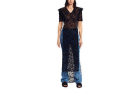 CHANEL Short-Sleeved Dresses Women's Black