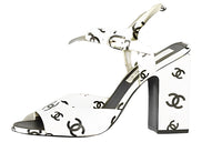 CHANEL Strap Sandals Women's White