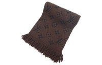 LOUIS VUITTON Knit Scarves Unisex Brown