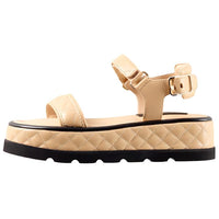 CHANEL Stylish Sandals Women's Beige