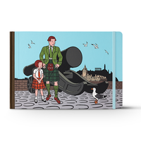 Travel Book Edinburgh Floc'h Art-Themed Original Books 1 Album