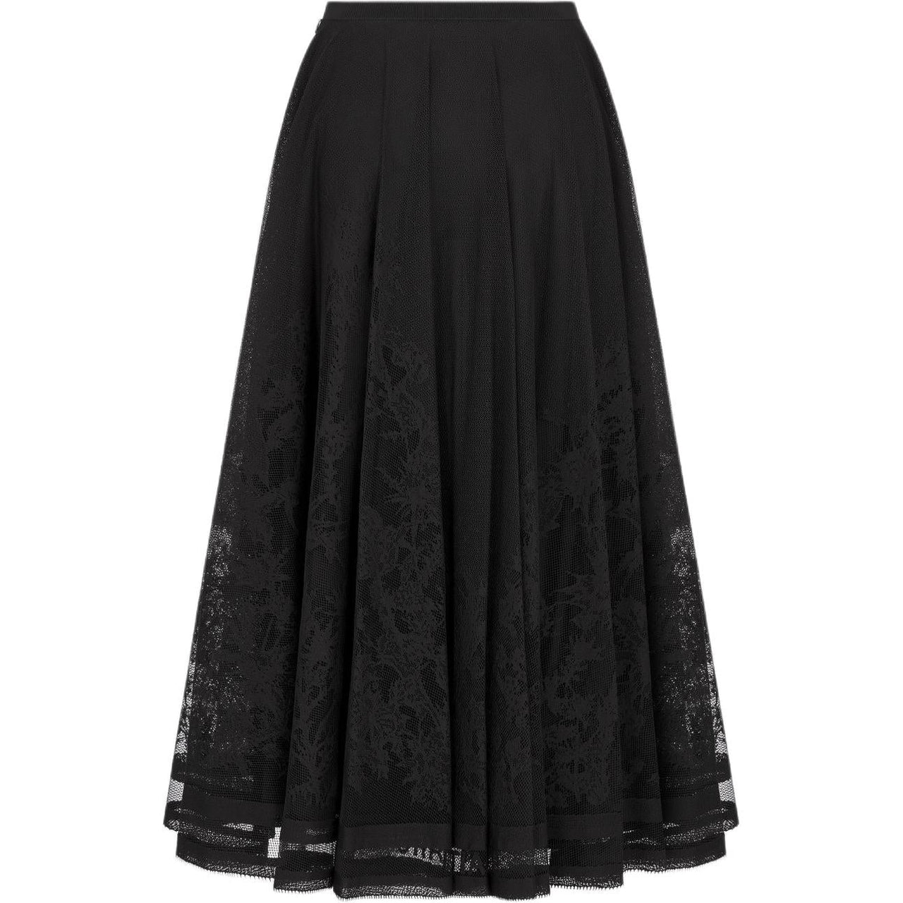 DIOR FW24 Casual Long Skirts Women's Black