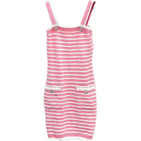 CHANEL Slip Dresses Women's Pink