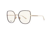 DIOR Metal Butterfly Sunglasses Women's Gold/Black
