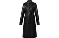 LOUIS VUITTON Nappa Leather Trench Coat
