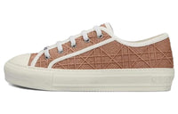 DIOR Walk'n'Dior Platform Shoes Stylish Skateboarding Shoes Women's Nude