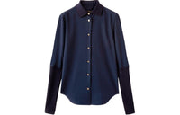 Loro Piana Leela Shirt Women's Navy Blue
