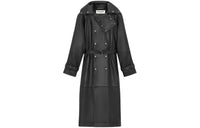 SAINT LAURENT Leather Jacket Men's Black