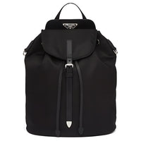 PRADA Nylon Fabric Backpack Women's Black