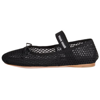 MIU MIU Flat Casual Single Shoes Women's Black