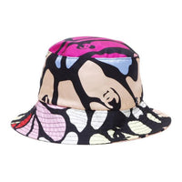 CHANEL Silk Bucket Hats Women's Multicolor
