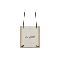 SAINT LAURENT Canvas Shoulder Bag, Crossbody Bag Men's