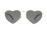 SAINT LAURENT LouLou Heart-Shape Frame Sunglasses