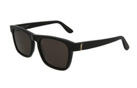 SAINT LAURENT Acetate Square Sunglasses Men's Black