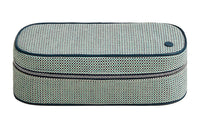 HERMES Escale Cotton Storage Bag Women's Light Blue