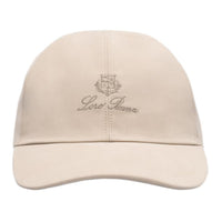 Loro Piana Cotton Baseball Caps Men's Light Brown
