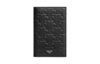 CELINE Cow Leather Card Holder Men's Black