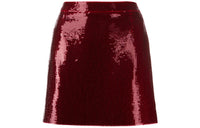 SAINT LAURENT Casual Short Skirts Women's Red