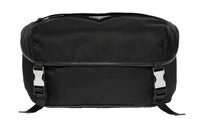 PRADA Re Nylon Recycled Nylon Saffiano Leather Shoulder Bag Men's Black