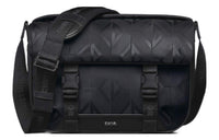DIOR Nylon Cow Leather Patchwork Messenger Bag Shoulder Bag Crossbody Bag Regular Men's Black