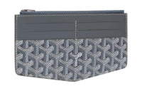 GOYARD Insert Louise Canvas With Leather Wallet Unisex Gray