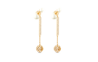 DIOR Earrings Women's Gold