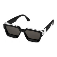 LOUIS VUITTON Square Sunglasses Men's Black