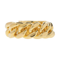 SAINT LAURENT Chain Id Plaque Ring