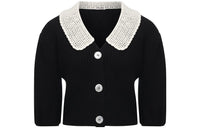 MIU MIU Crop Tops Women's Black