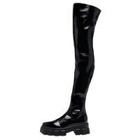PRADA Over-the-knee Boots 6.5cm Women's Black