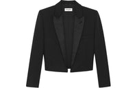 SAINT LAURENT SS24 Business Suits Coats Women's Black