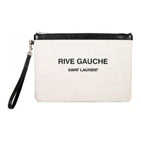 SAINT LAURENT Rive Gauche Zipped Pouch