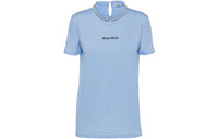 MIU MIU SS22 T Shirt Women's Blue
