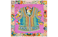HERMES Silk Scarves Women's Pink