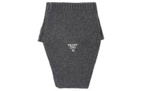 PRADA Logo embroidered Cashmere Dickey