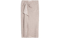 CELINE Casual Long Skirts Women's Gray Pink