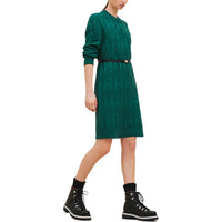 HERMES FW24 Long-Sleeved Dresses Women's Green