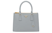 PRADA Galleria Killer Bag Leather Shoulder Bag Crossbody Bag Handbag Medium Size Women's Cornflower Blue