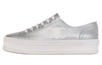 CELINE Low Top Skateboard Shoes Women's Silver