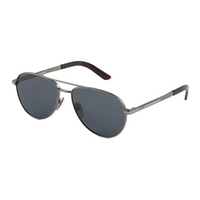 PRADA Metal Aviator Sunglasses Men's Gray