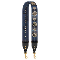 DIOR Cotton Bag Strap Women's Denim Blue