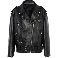 PRADA Nappa leather Biker Jacket