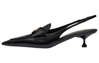 MIU MIU Penny Cone Heel High Heels 4.5cm Women's Black