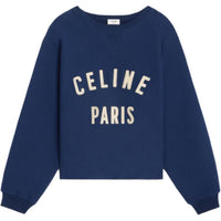 CELINE Sweatshirt Women's Marine Blue