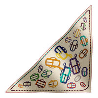 HERMES Silk Silk Scarves Women's Multicolor
