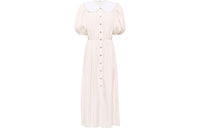 MIU MIU Short Sleeved Dress Women's White