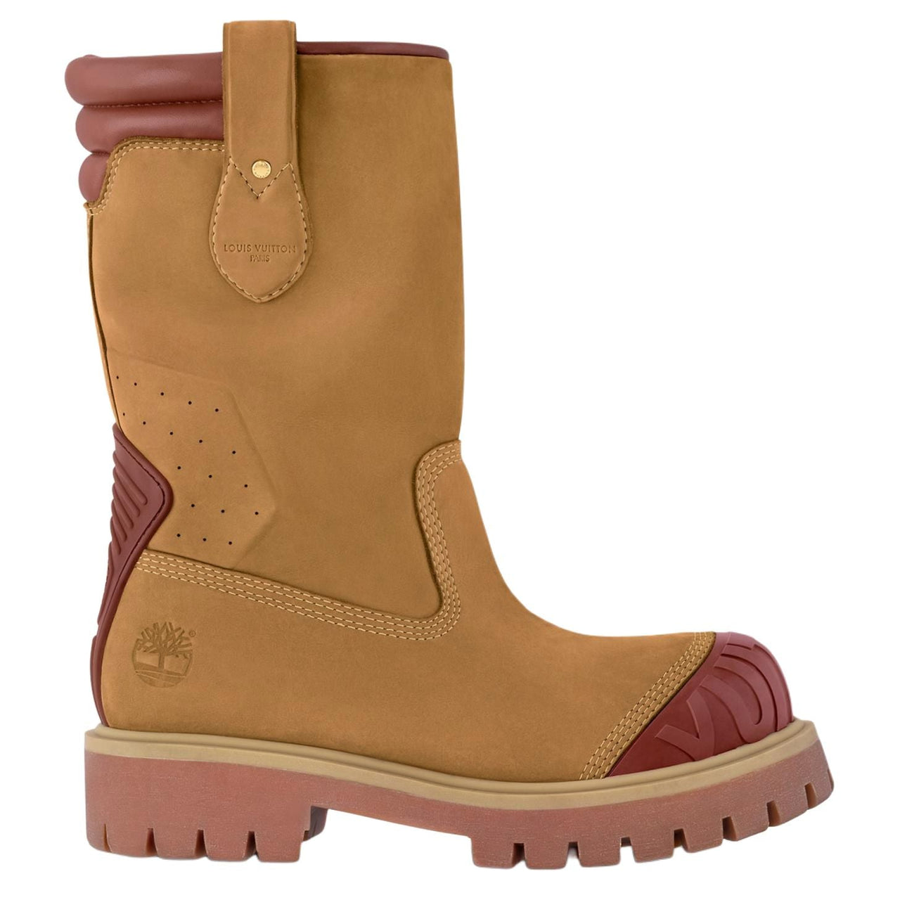 Timberland x LOUIS VUITTON Ankle Boots Men's Brown