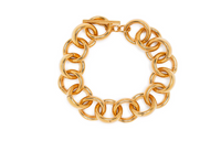 SAINT LAURENT Brass Bracelets Women's Gold